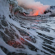 Illustration for article titled Extremely dangerous lava surf photography is completely worth the risk